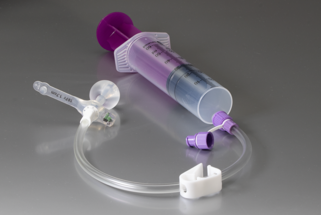 Connection Button-ExtSet-Bolus-Syringe