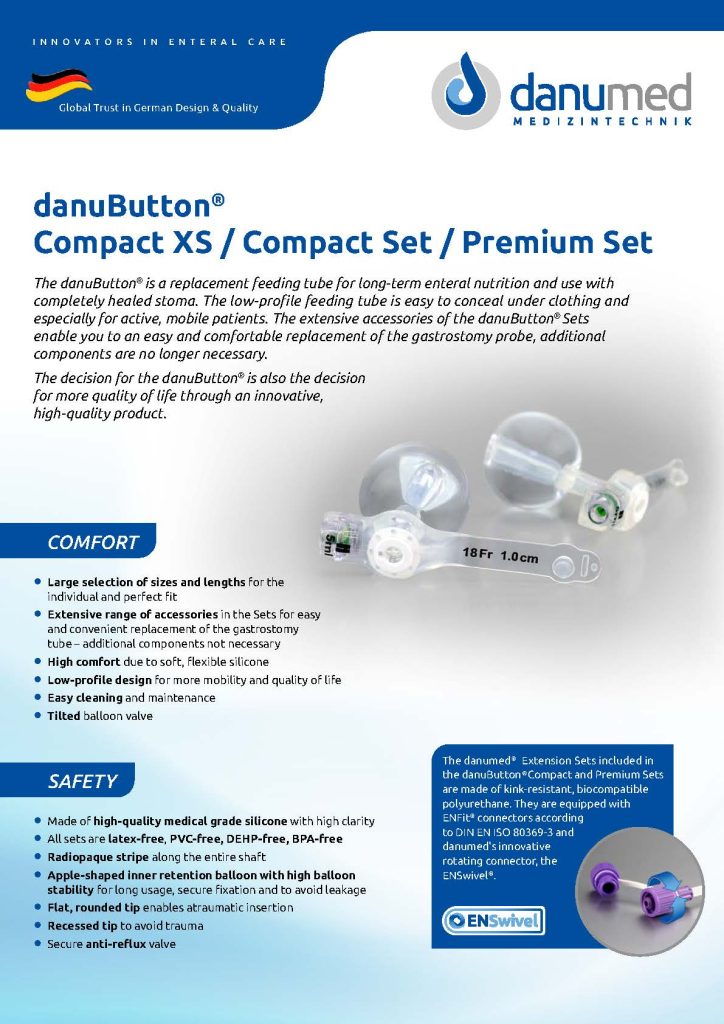 danuButton® Gastrostomy Button Sets