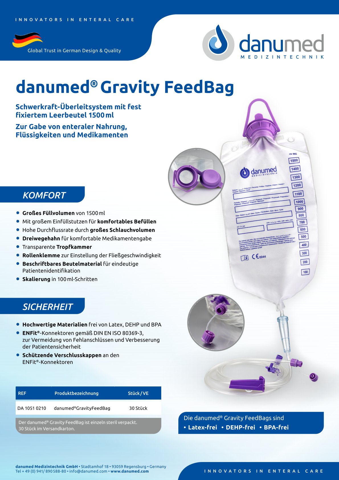 danumed® Gravity FeedBag