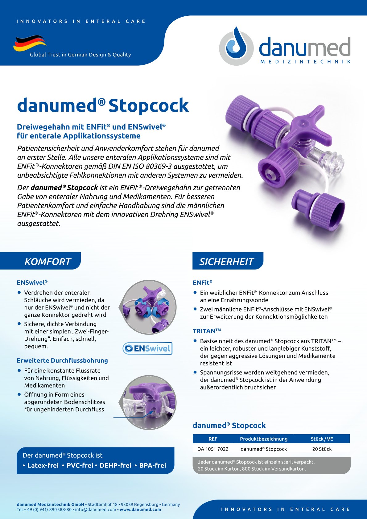 danumed® Stopcock